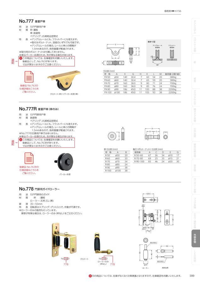 建築金物総合カタログVol.1 電子カタログ